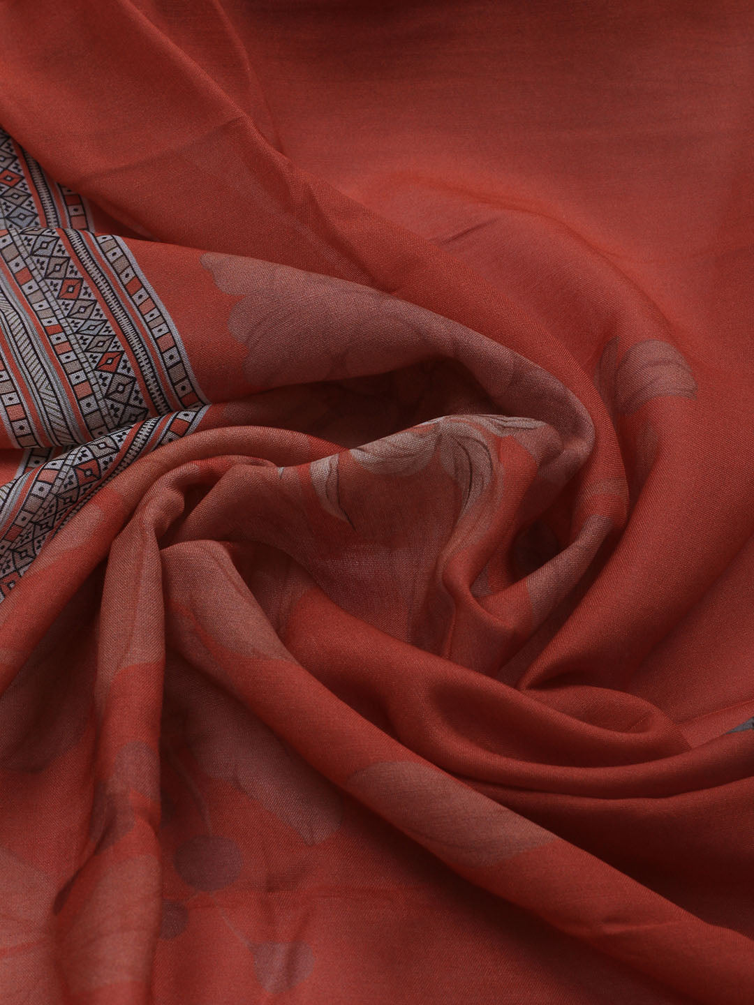 Printed Muslin Unstitched Suit With Dupatta