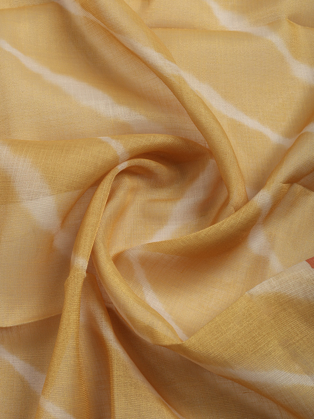 Printed Linen Blend Unstitched Suit With Pant &amp; Dupatta