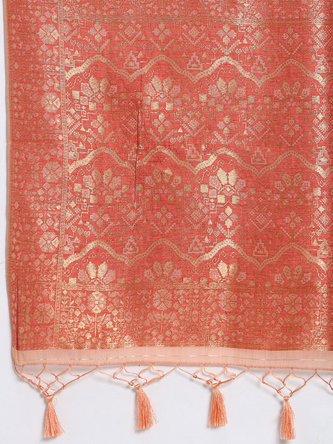 Zari Jaal Art Silk Woven Saree