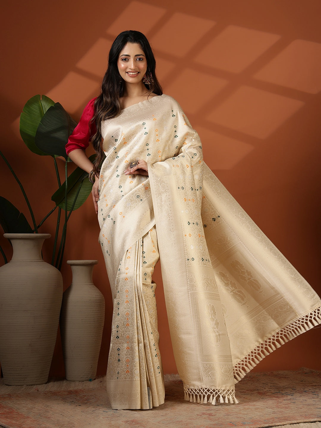 Woven Design Art Silk Saree