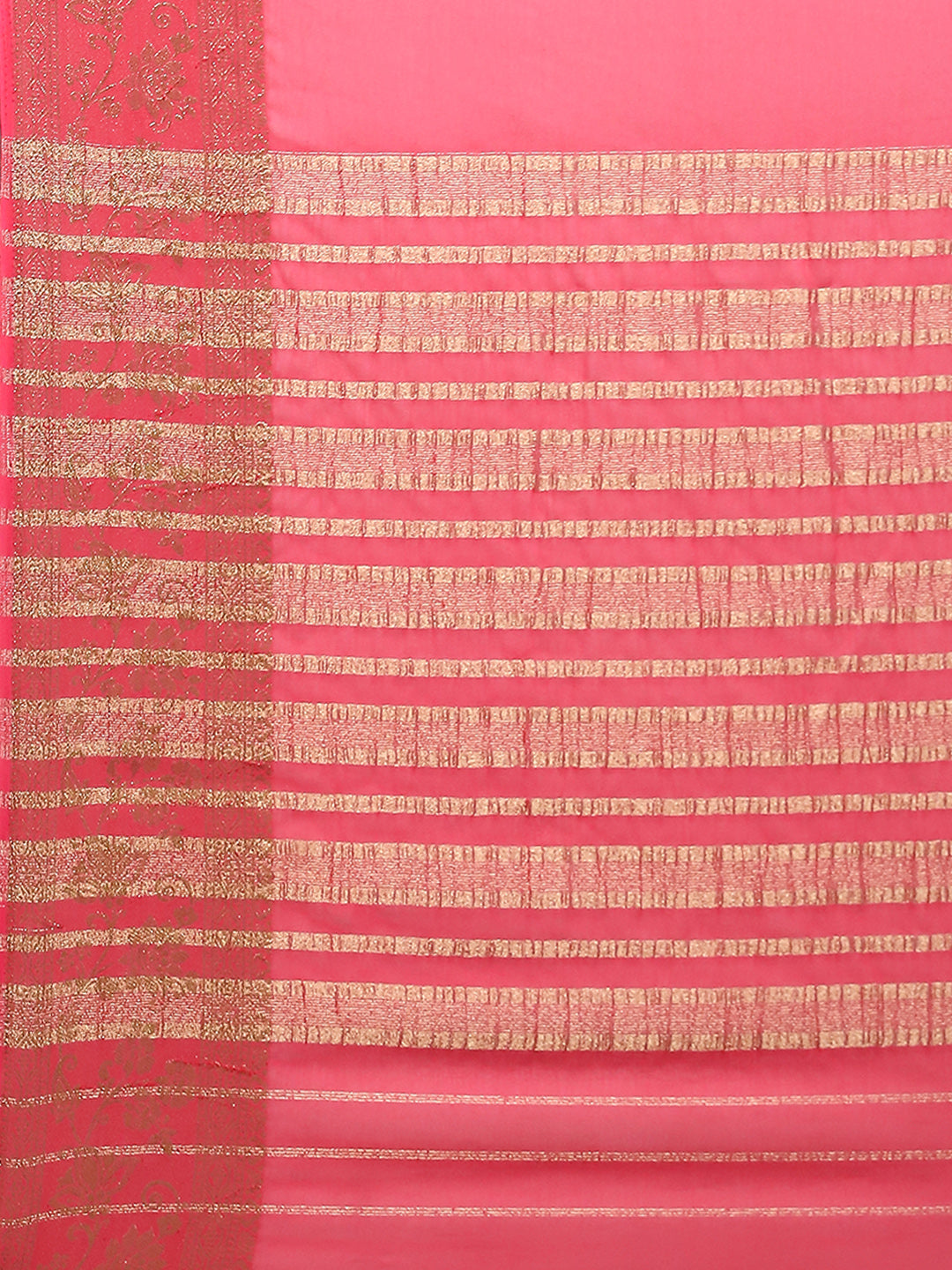 Zari Border Chiffon Woven Saree