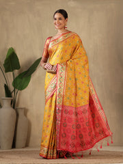 Woven Design Art Silk Saree