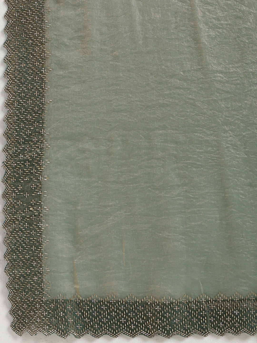 Cutdana Embroidered Tissue Saree