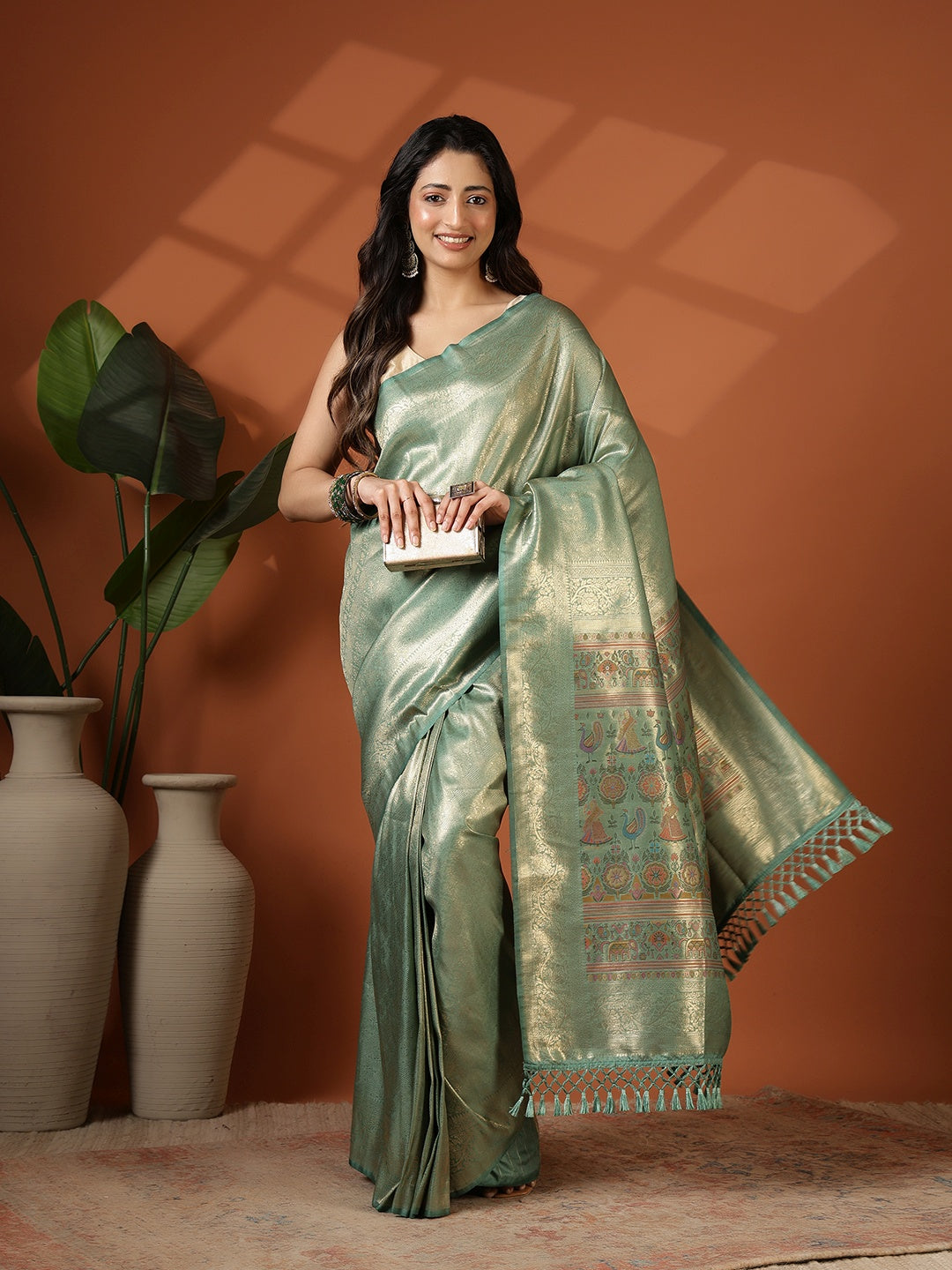 Woven Design Art Silk Saree