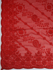 Embroidered Georgette Saree