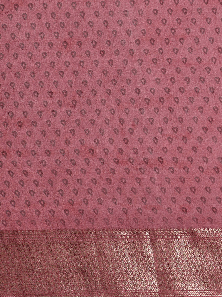 Printed Dola Silk Saree