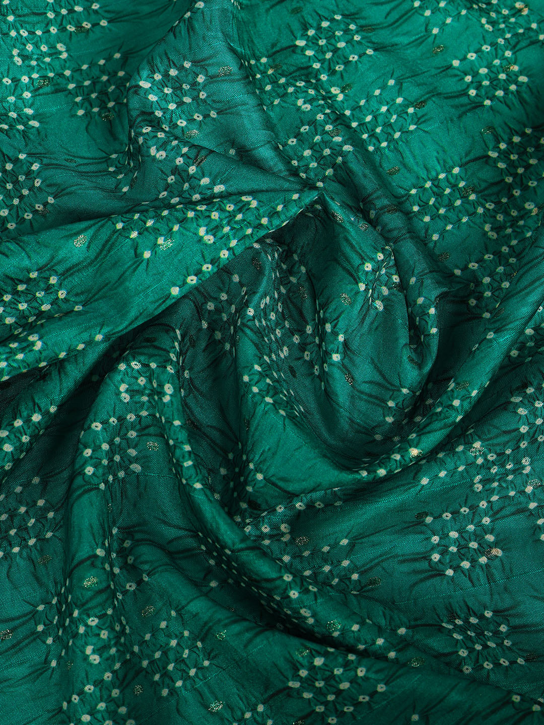 Printed Tussar Silk Saree