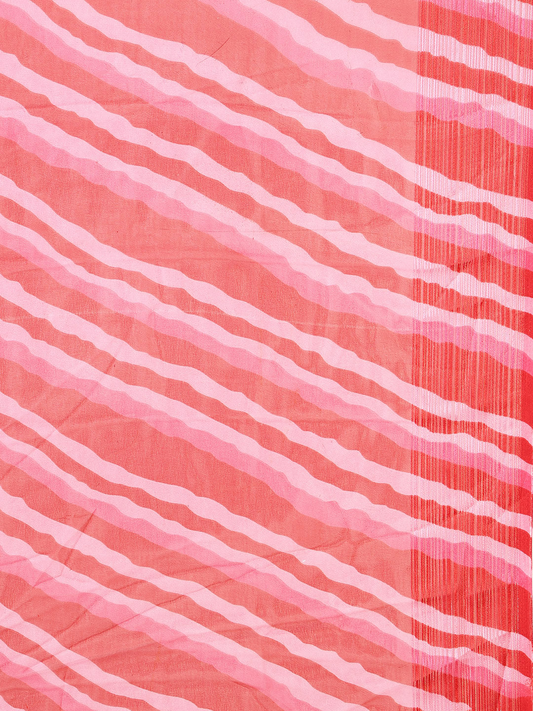 Abstract Printed Georgette Saree