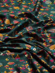 Digital Floral Print Crepe Saree