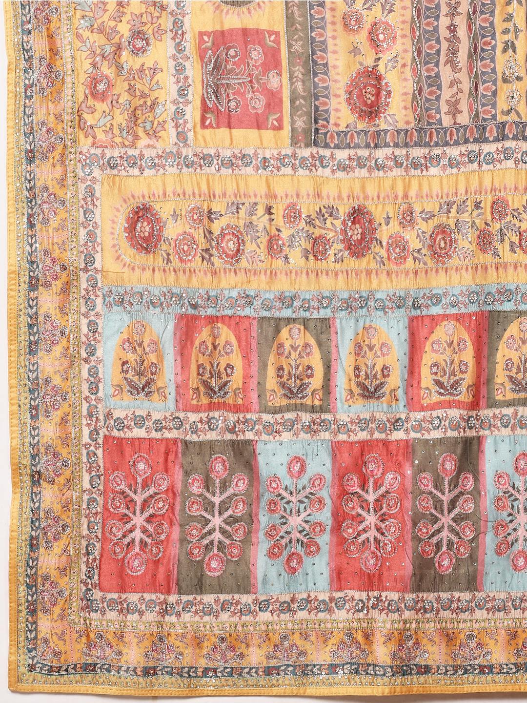 Printed Organza Saree