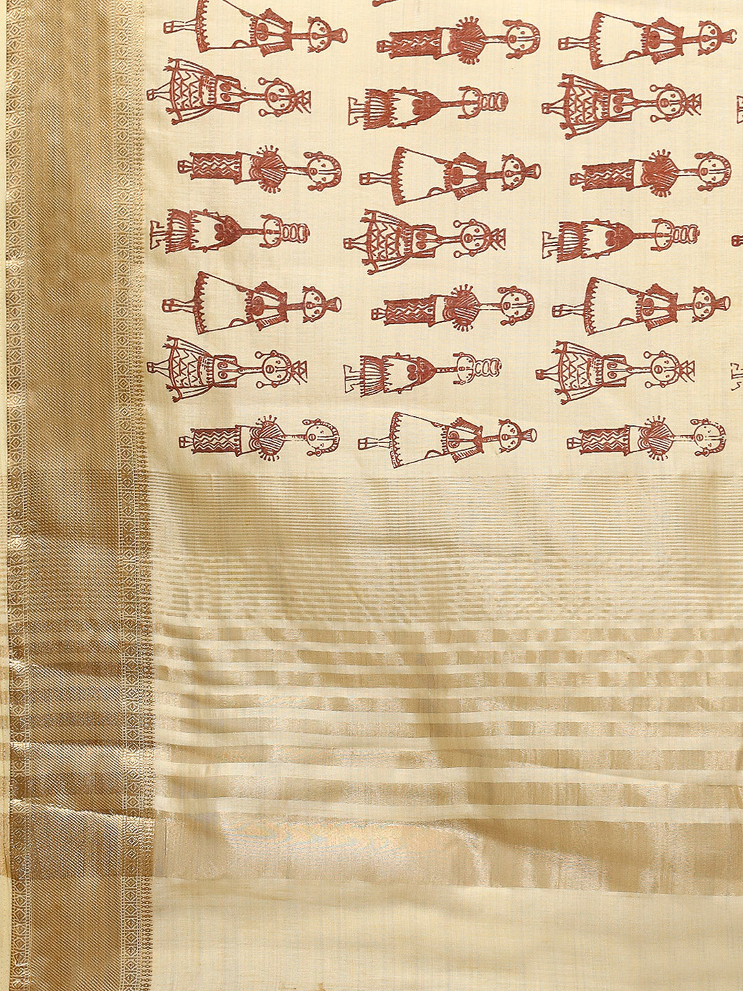 Digital Printed Art Silk Saree