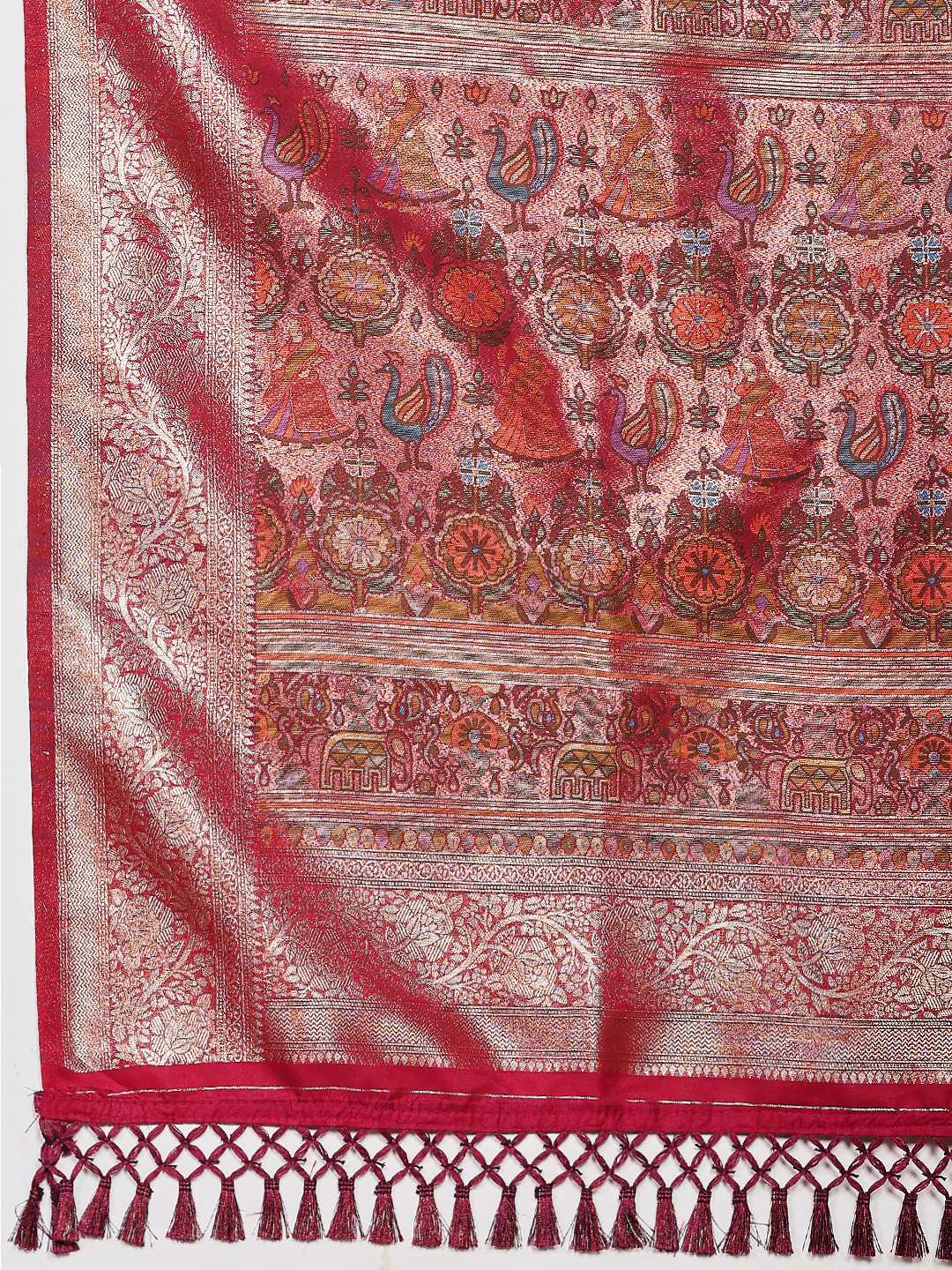 Woven Design Art Silk Saree