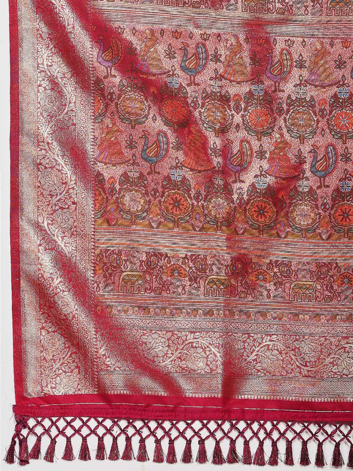 Woven Design Art Silk Saree