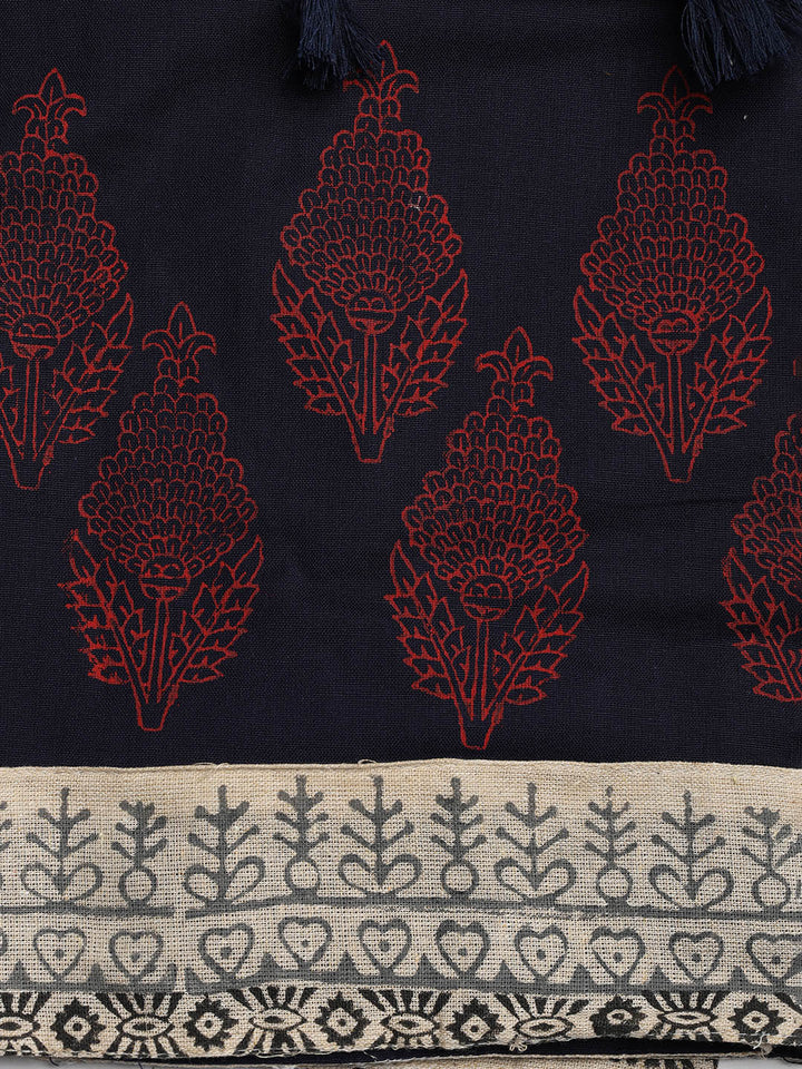 Neck Embroidered Cotton Blend Unstitched Suit With Dupatta