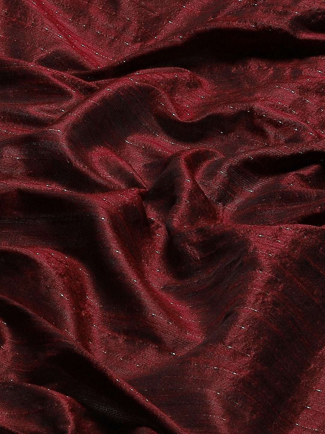 Embroidered Border Booti Art Silk Saree