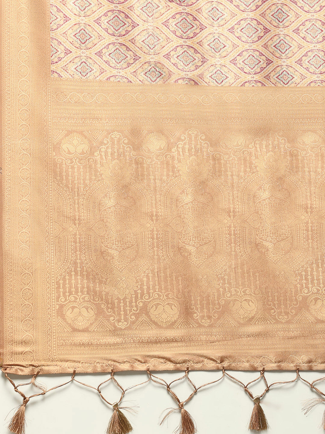 Digital Printed Art Silk Saree
