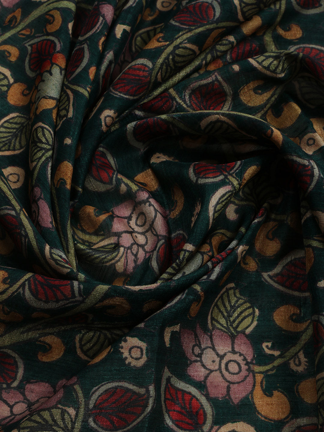 Printed Tussar Saree