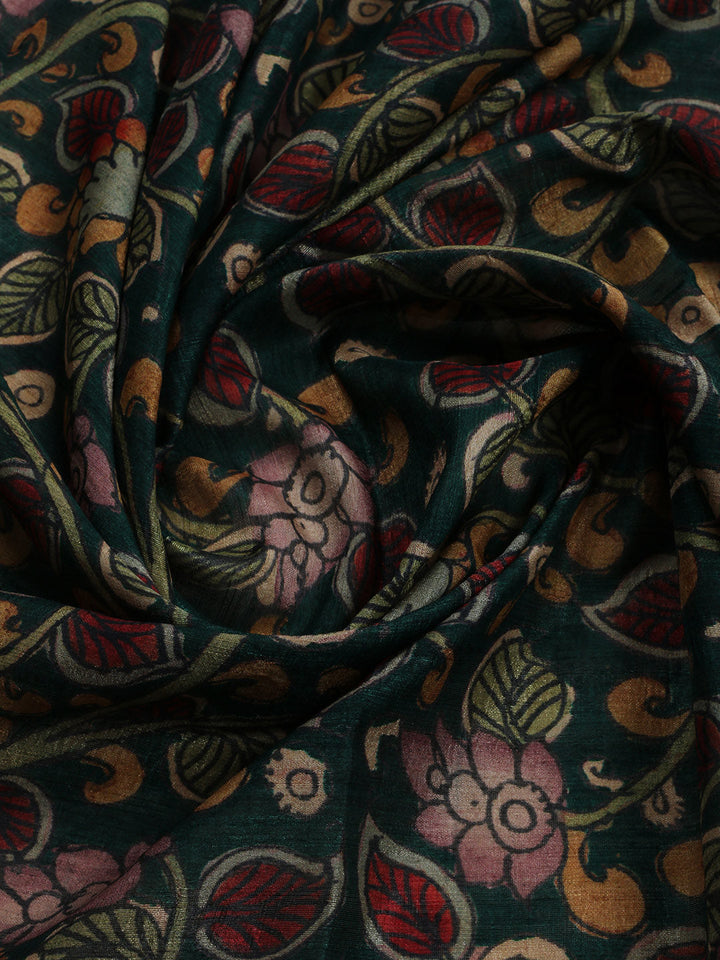 Printed Tussar Saree