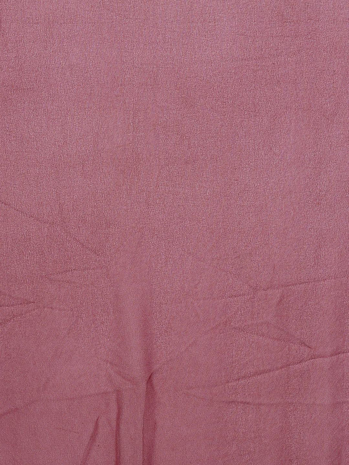 Embroidered Georgette Saree