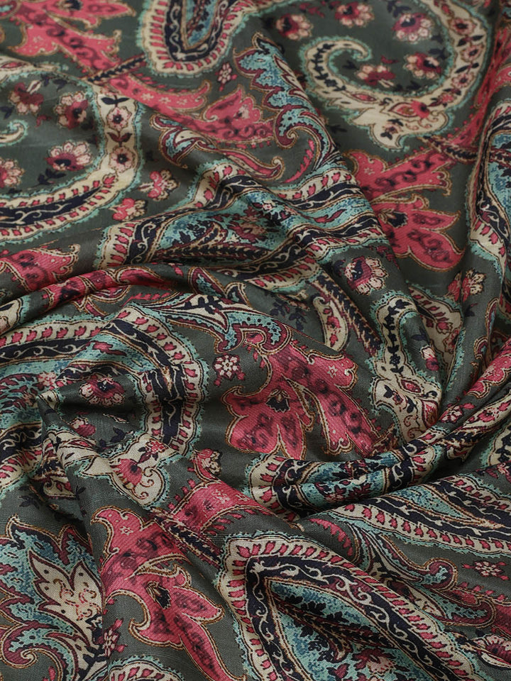 Printed Tussar Saree
