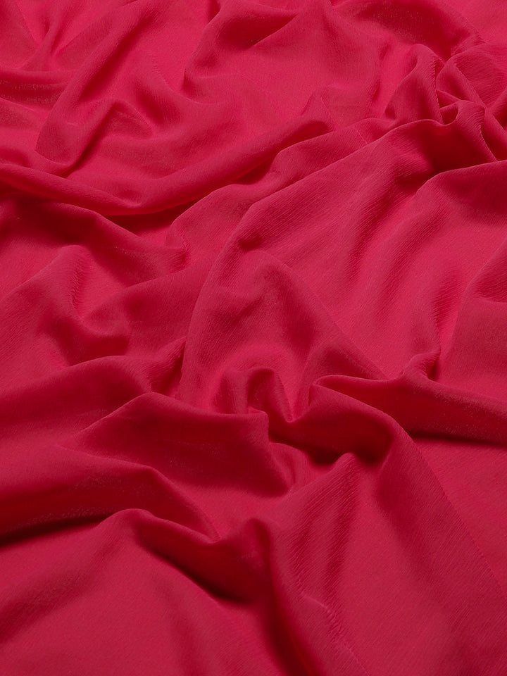 Zari Border Chiffon Woven Saree