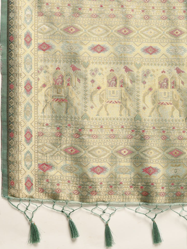 Woven Design Art Silk Saree