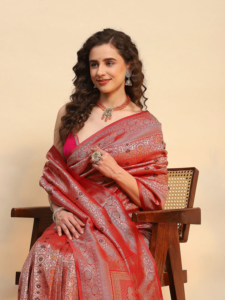 Woven Design Art Silk Saree