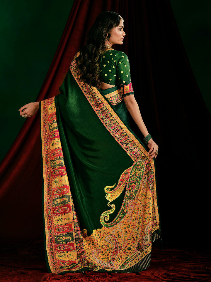 Printed Art Silk Saree