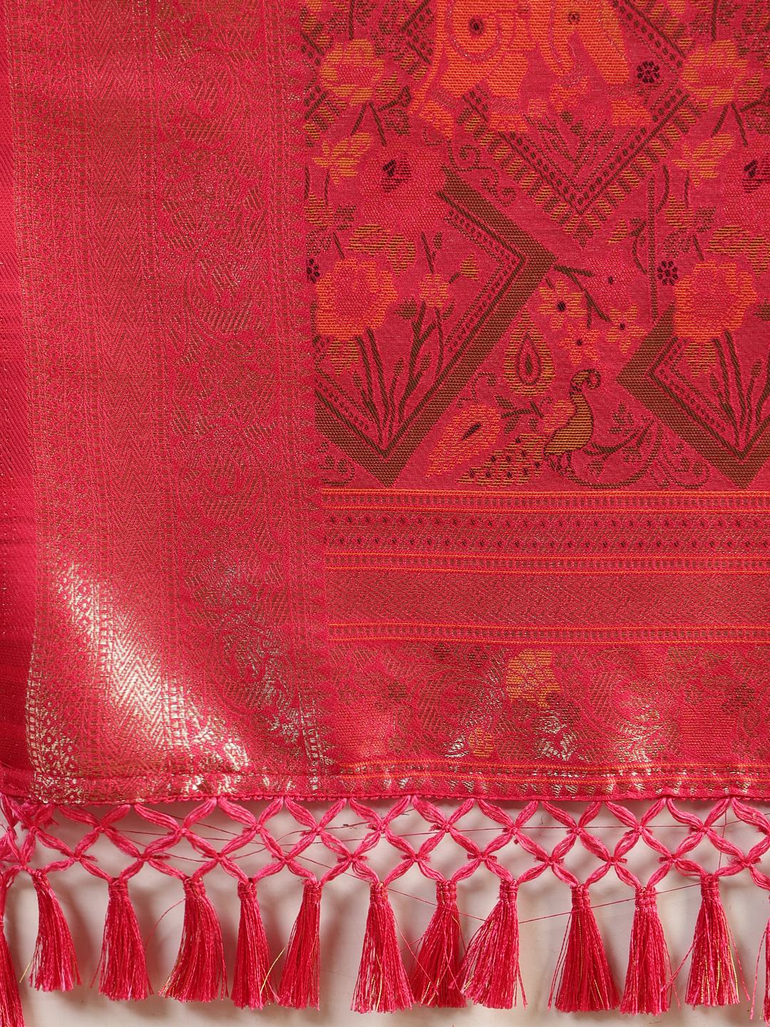 Woven Design Art Silk Saree