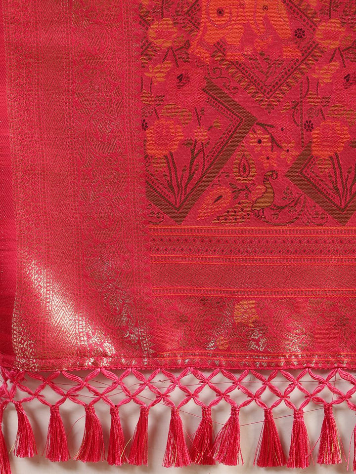 Woven Design Art Silk Saree