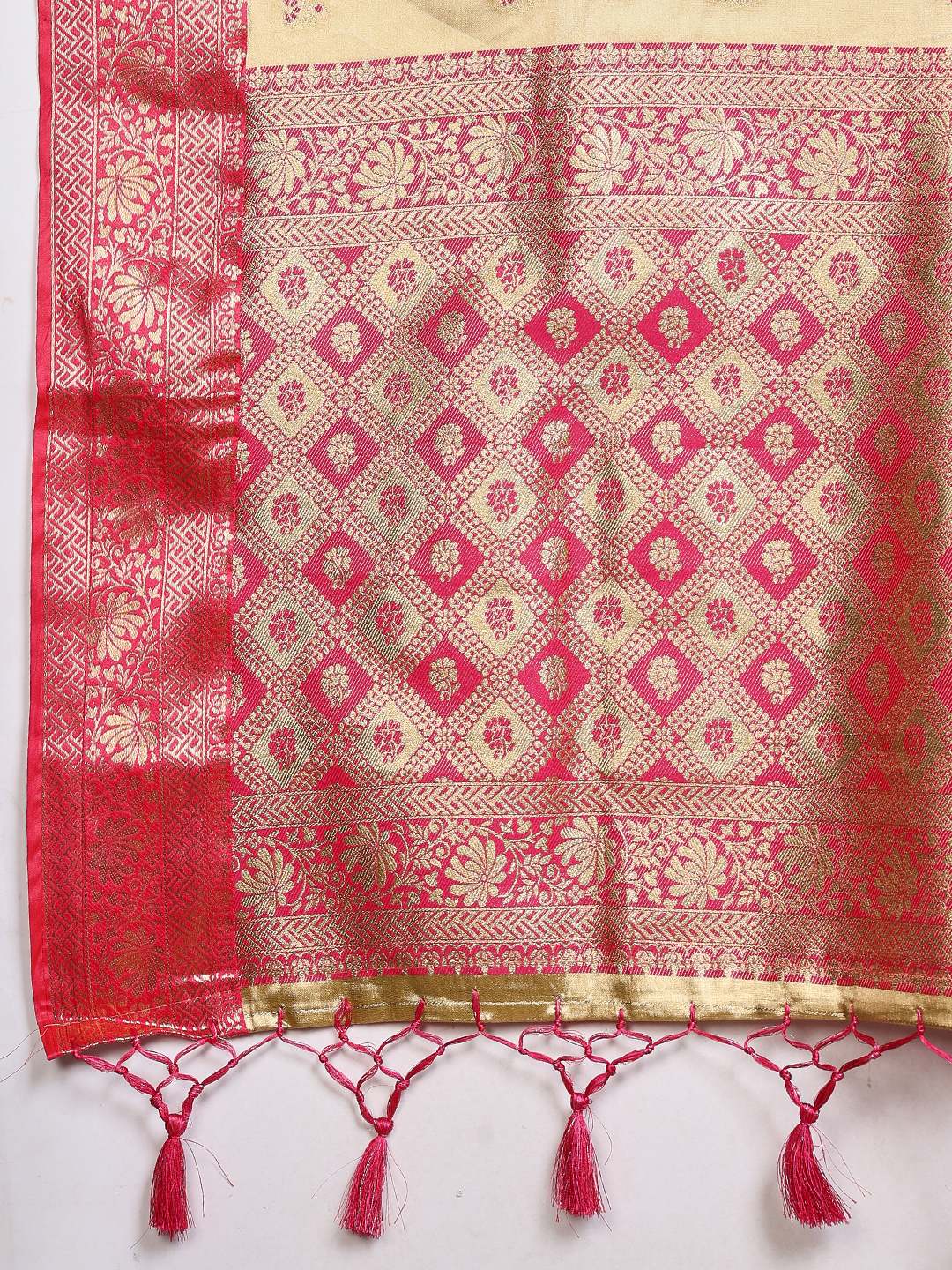 Woven Design Tissue Saree
