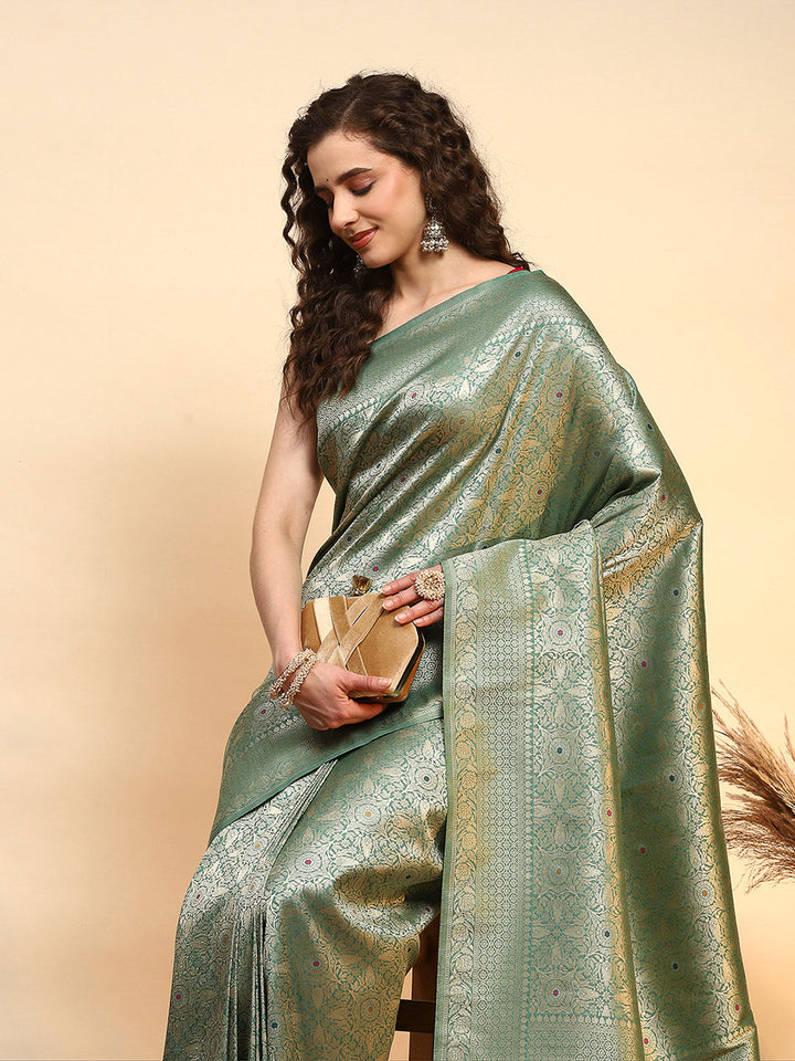 Woven Design Art Silk Saree