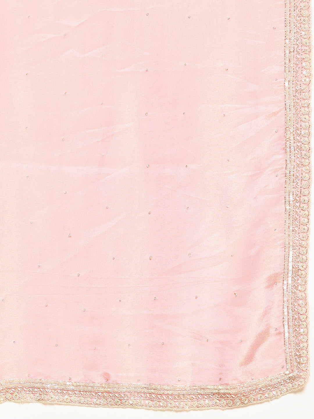 Sequence Embroidery Tissue Saree