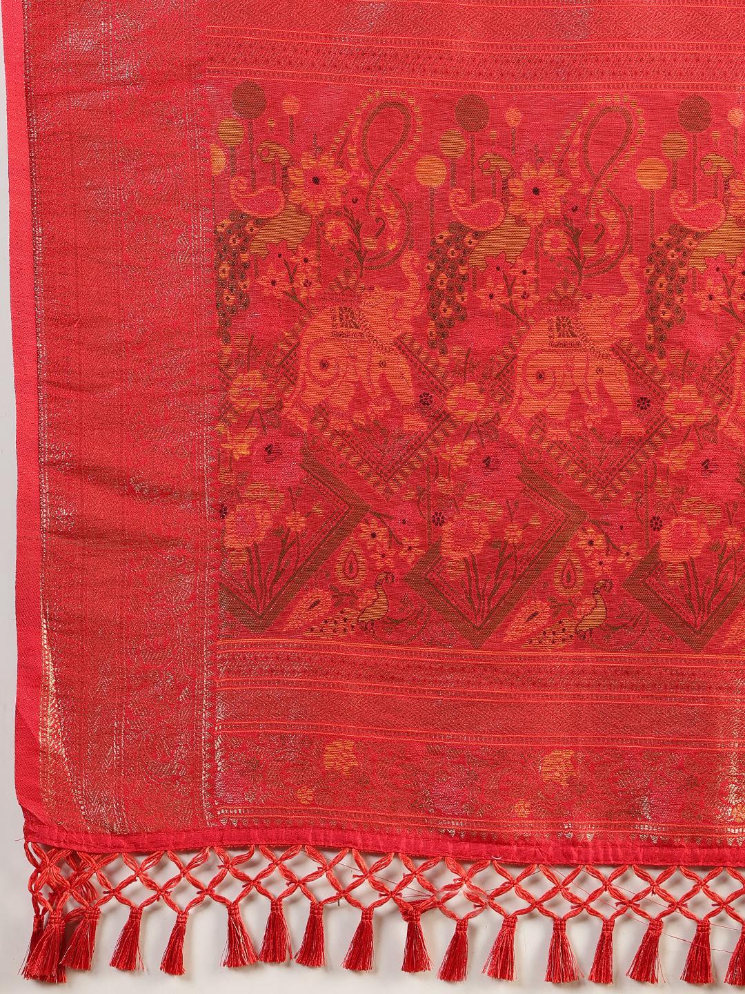 Woven Design Art Silk Saree