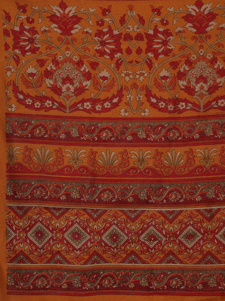 Digital Printed Art Silk Saree