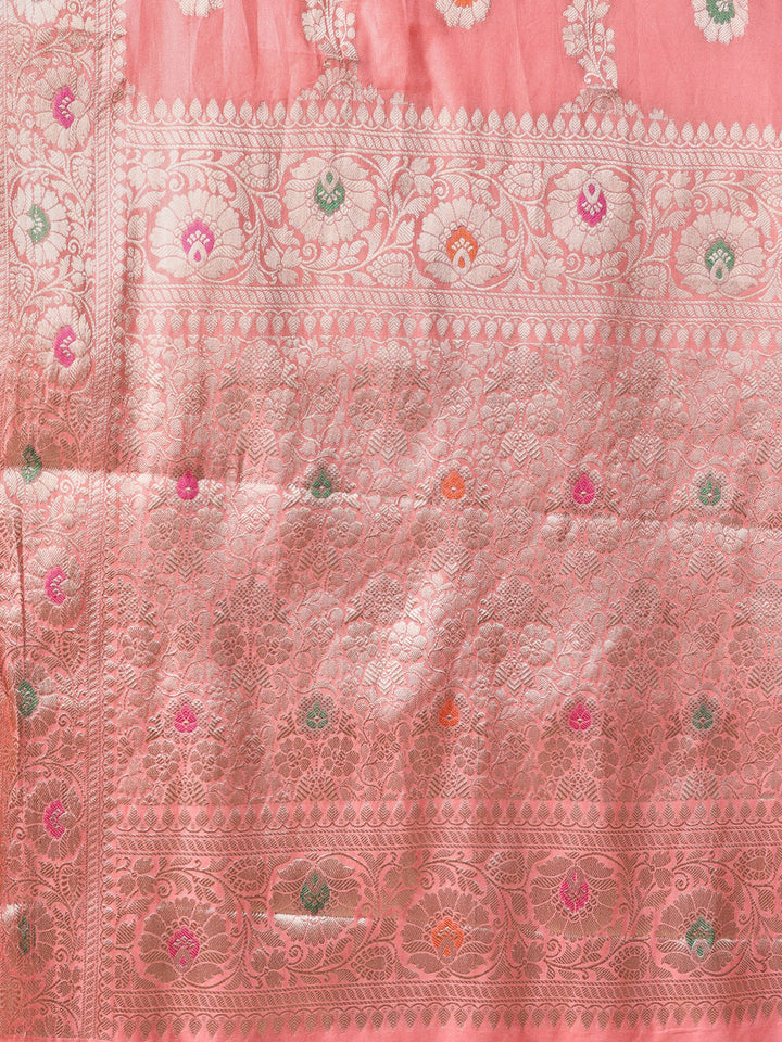 Zari Woven Cotton Blend  Saree