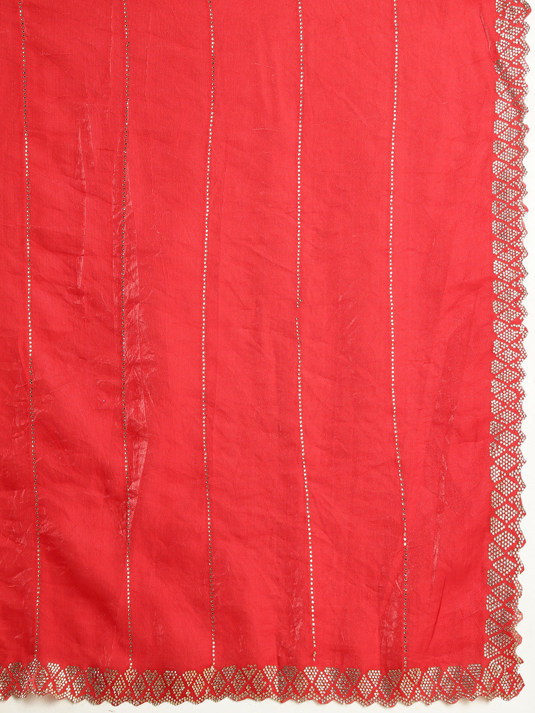 Sequence Work Satin Saree