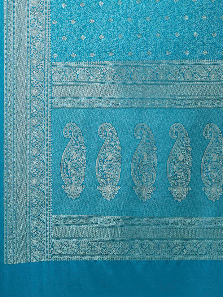 Woven Border Art Silk Saree