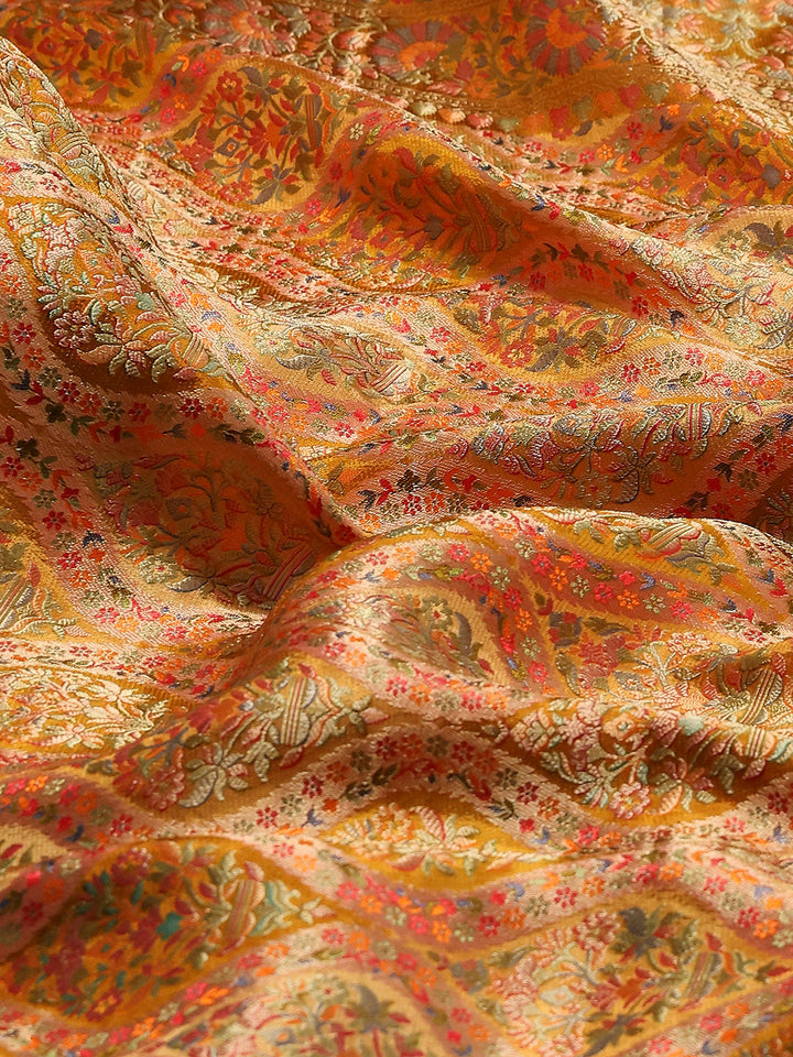 Zari Jaal Georgette Woven Saree