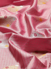 Zari Jaal Woven Art Silk Saree