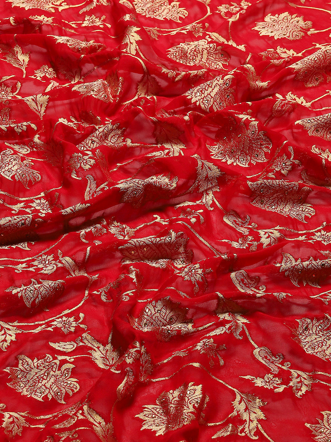 Khaddi Woven Banarasi Saree