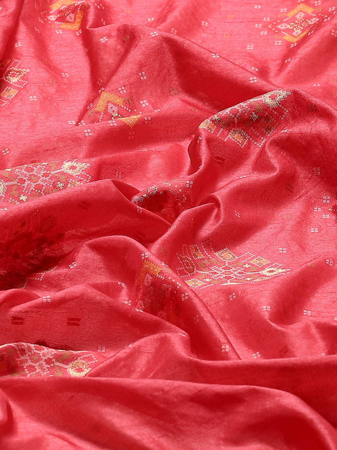Zari Jaal Woven Art Silk Saree