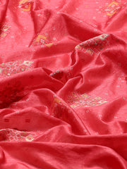 Zari Jaal Woven Art Silk Saree