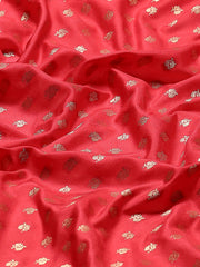 Zari Jaal Woven Art Silk Saree
