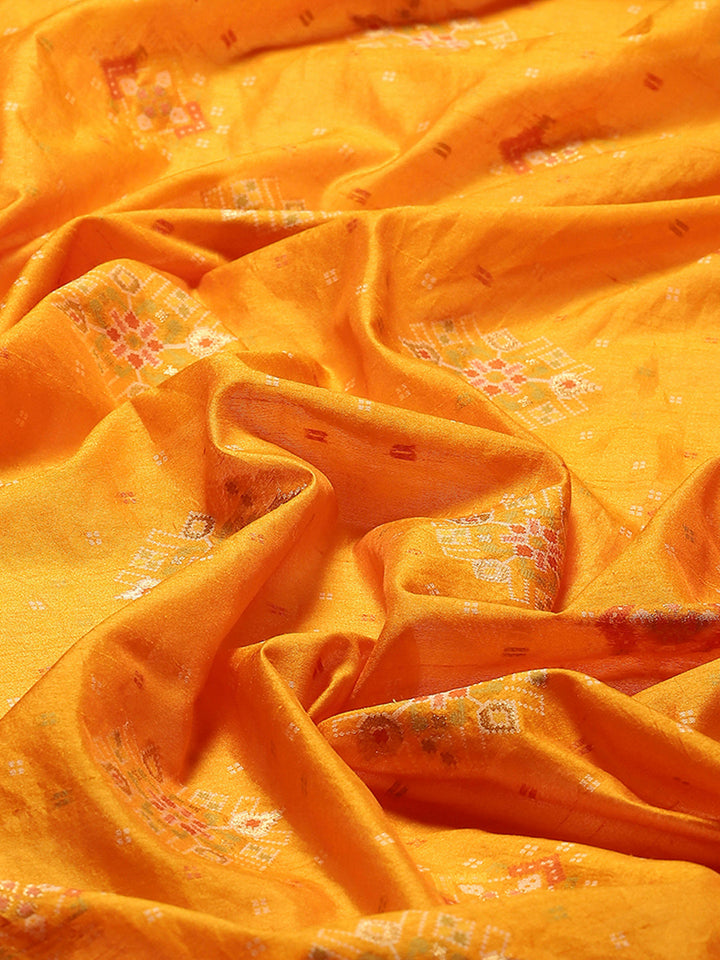 Zari Jaal Woven Art Silk Saree