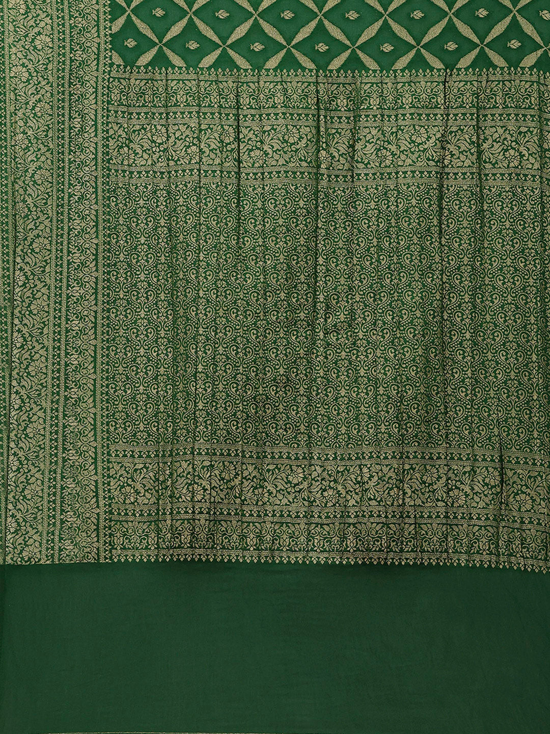 Woven Jaal Georgette Saree