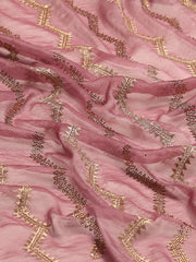 Embroidery Border Organza Saree