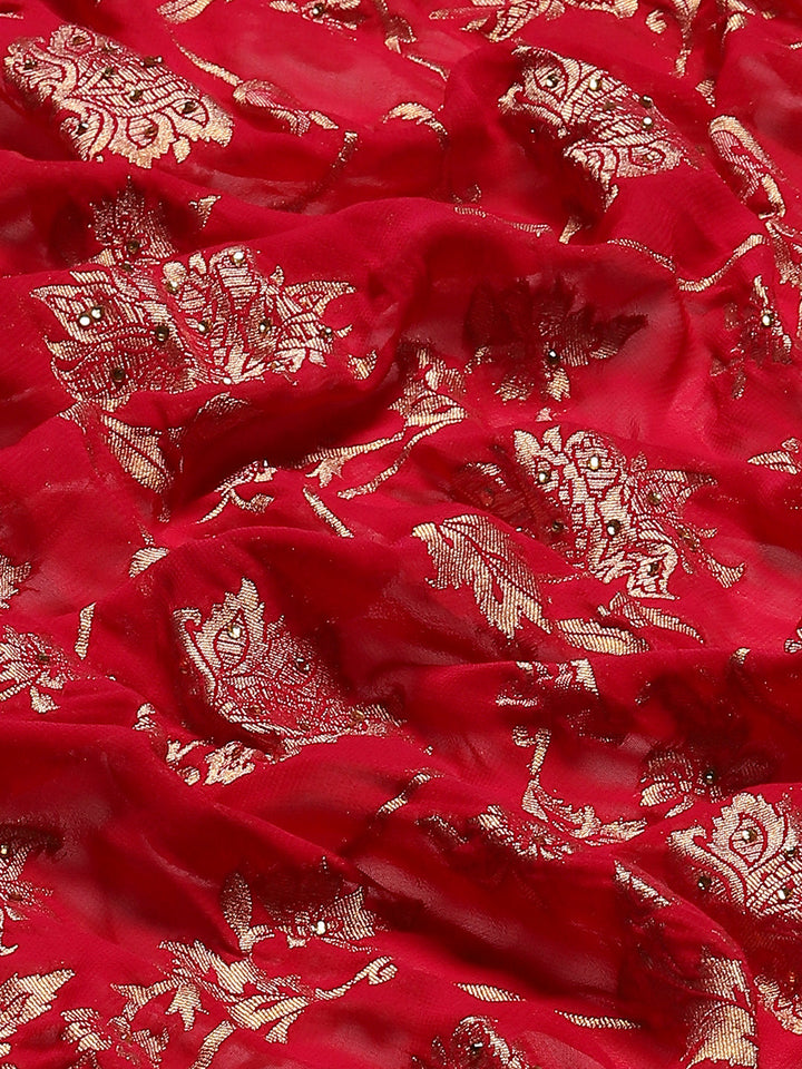 Khaddi Woven Banarasi Saree