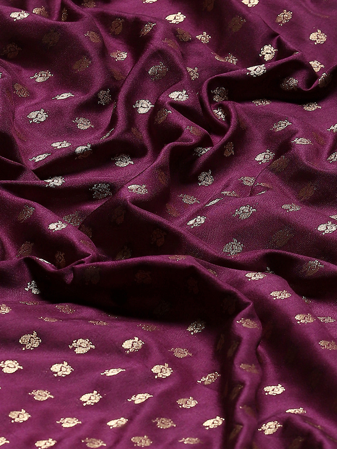 Zari Jaal Woven Art Silk Saree