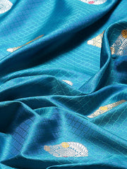 Zari Jaal Woven Art Silk Saree
